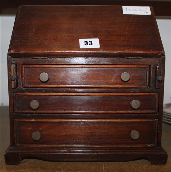 Miniature chest of drawers